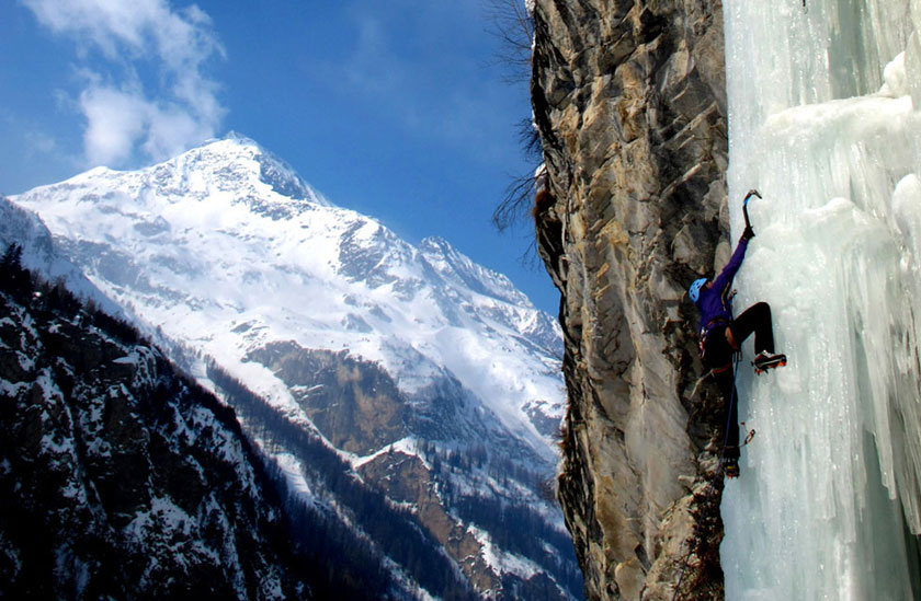 Cascade de glace