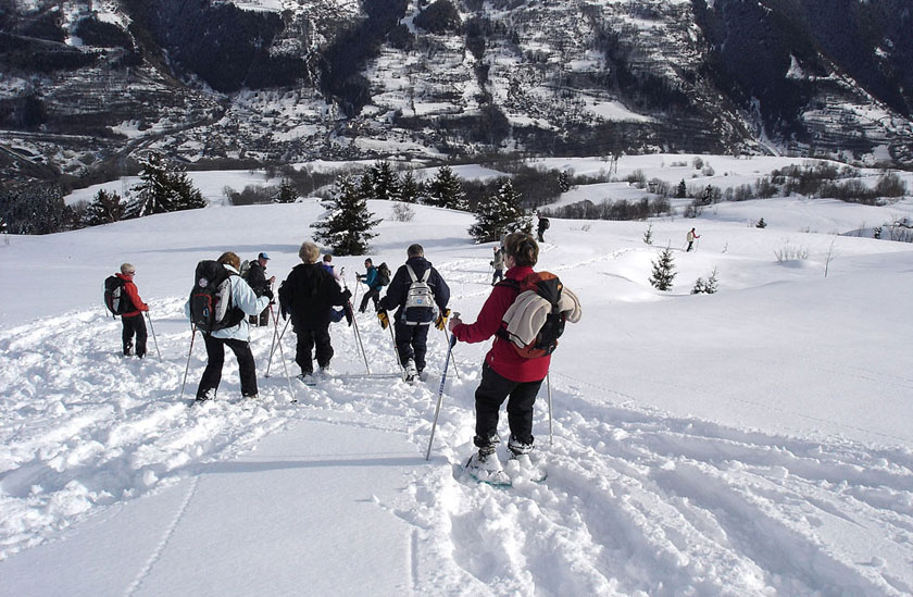 balades en raquettes